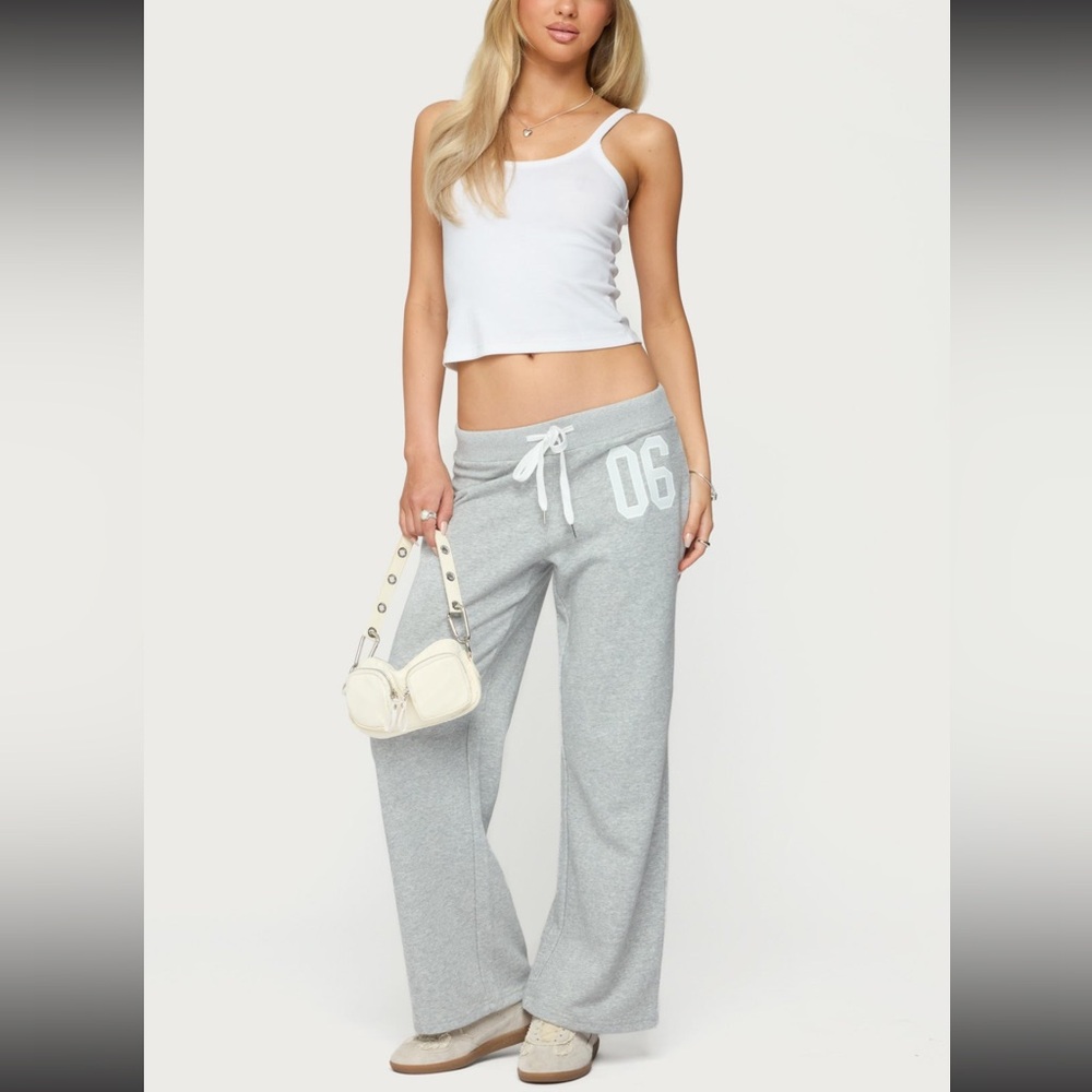 Edikted Women's Gray Lounge Pants